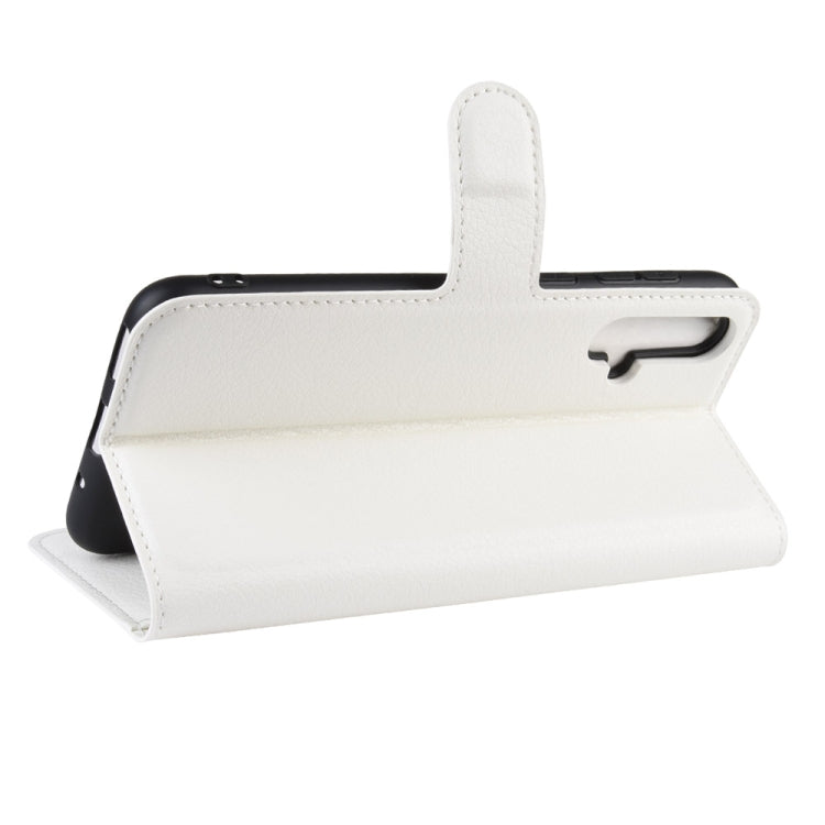 Litchi Texture Horizontal Flip Leather Case for Huawei Nova 5, with Wallet & Holder & Card Slots