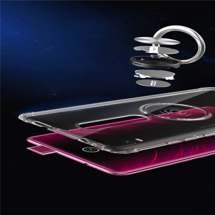 Ultra-thin TPU Protective Case for Xiamo Redmi K20 / K20 Pro, with 360 Degree Rotation Holder