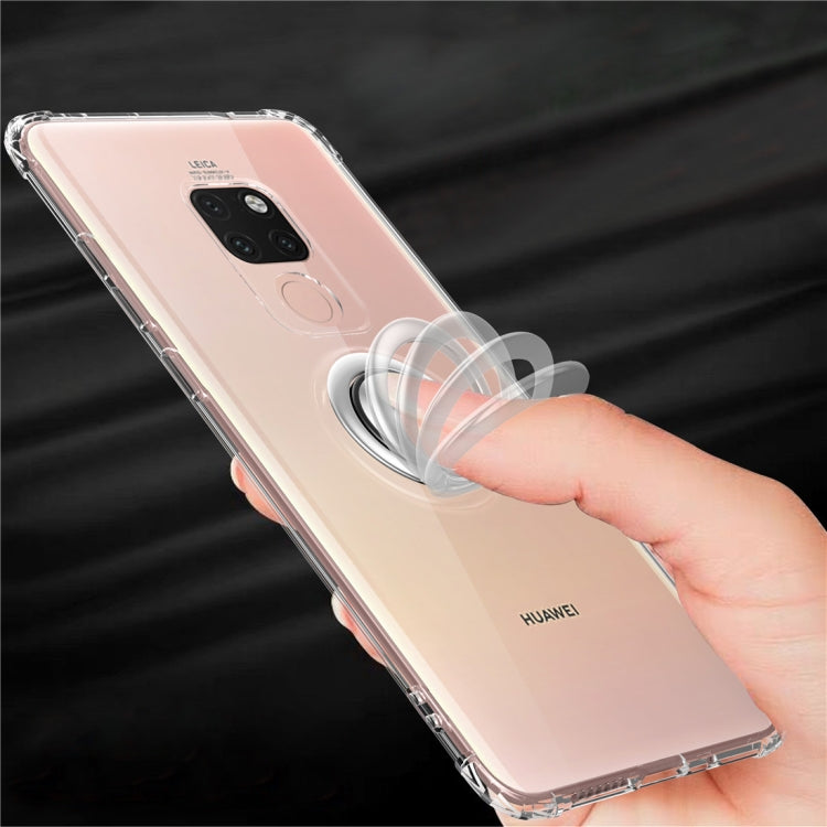 Ultra-thin TPU Protective Case for Huawei Mate 20, with 360 Degree Rotation Holder