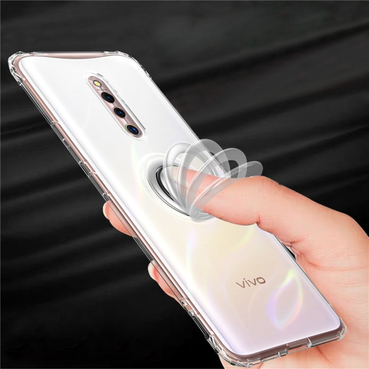 Ultra-thin TPU Protective Case for Vivo X27 Pro , with 360 Degree Rotation Holder