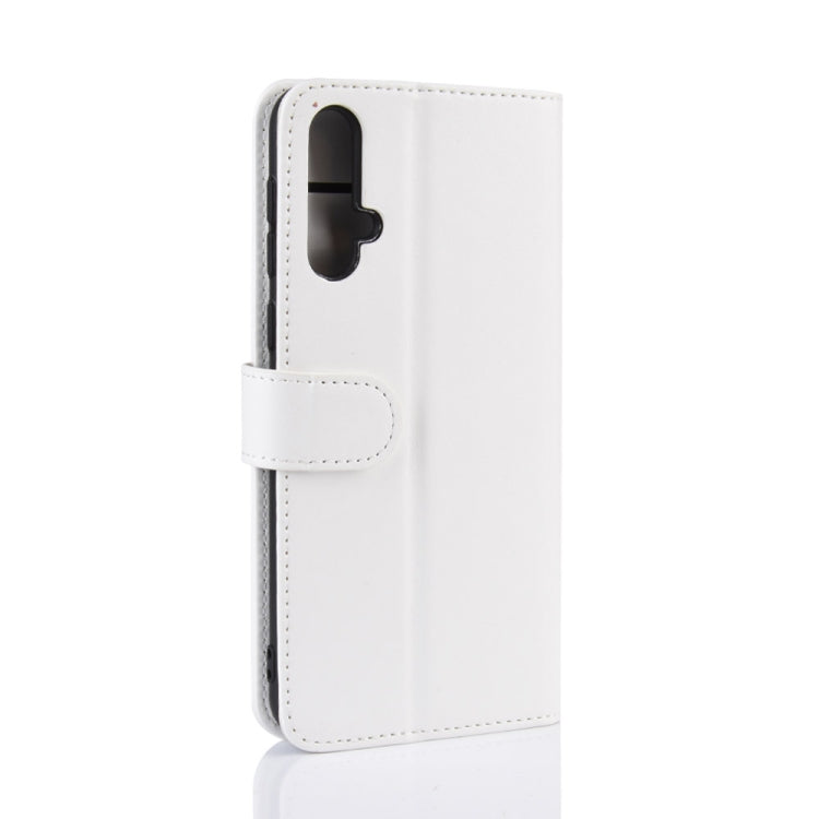 R64 Texture Single Fold Horizontal Flip Leather Case for Huawei Nova 5, with Holder & Card Slots & Wallet