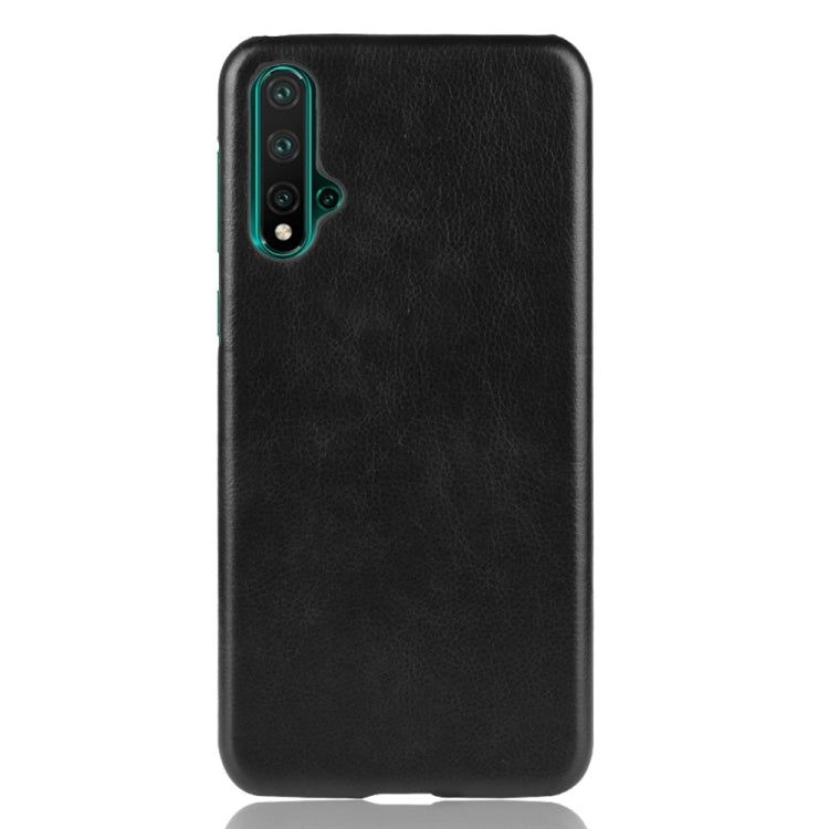 Shockproof Litchi Texture PC + PU Case For Huawei Nova 5 / Nova 5 Pro