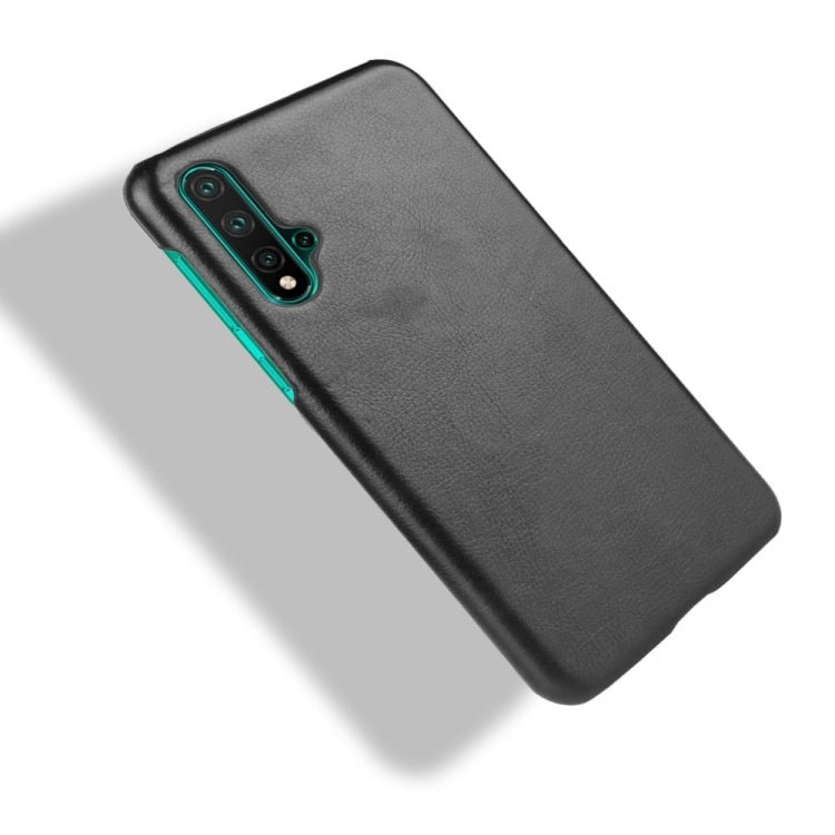 Shockproof Litchi Texture PC + PU Case For Huawei Nova 5 / Nova 5 Pro