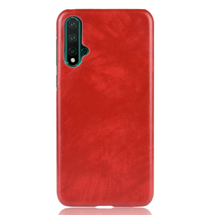 Shockproof Litchi Texture PC + PU Case For Huawei Nova 5 / Nova 5 Pro