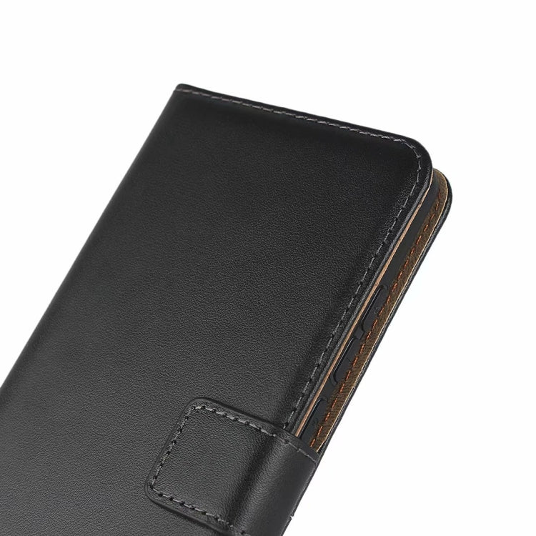 Leather Horizontal Flip Holster for Xiaomi Redmi K20 with Magnetic Clasp and Bracket and Card Slot and Wallet(Black)