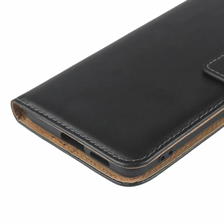 Leather Horizontal Flip Holster for Xiaomi Redmi K20 with Magnetic Clasp and Bracket and Card Slot and Wallet(Black)