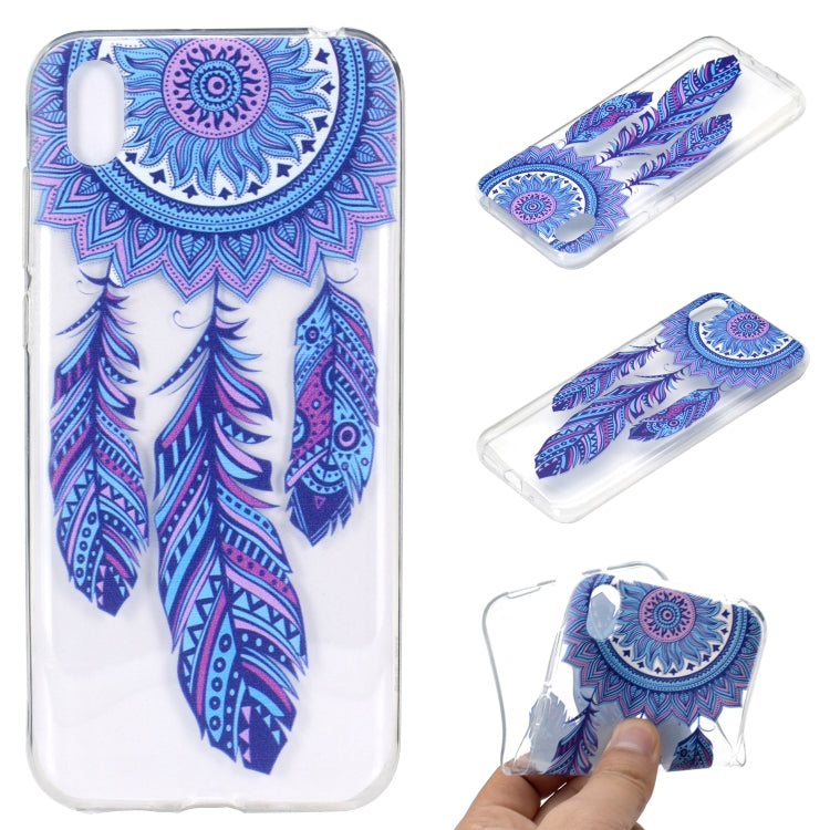 Stylish and Beautiful Pattern TPU Drop Protection Case for Huawei Y5 2019