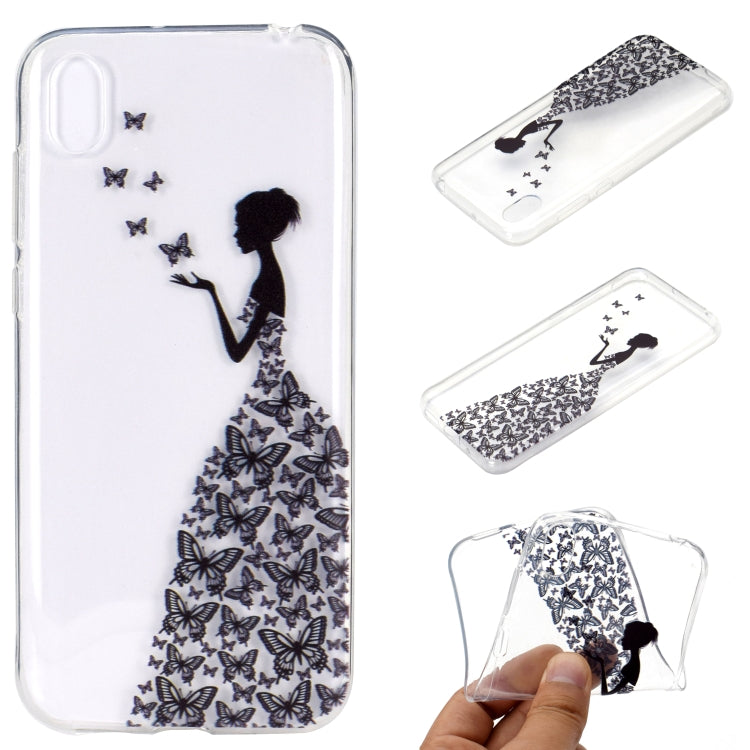 Stylish and Beautiful Pattern TPU Drop Protection Case for Huawei Y5 2019