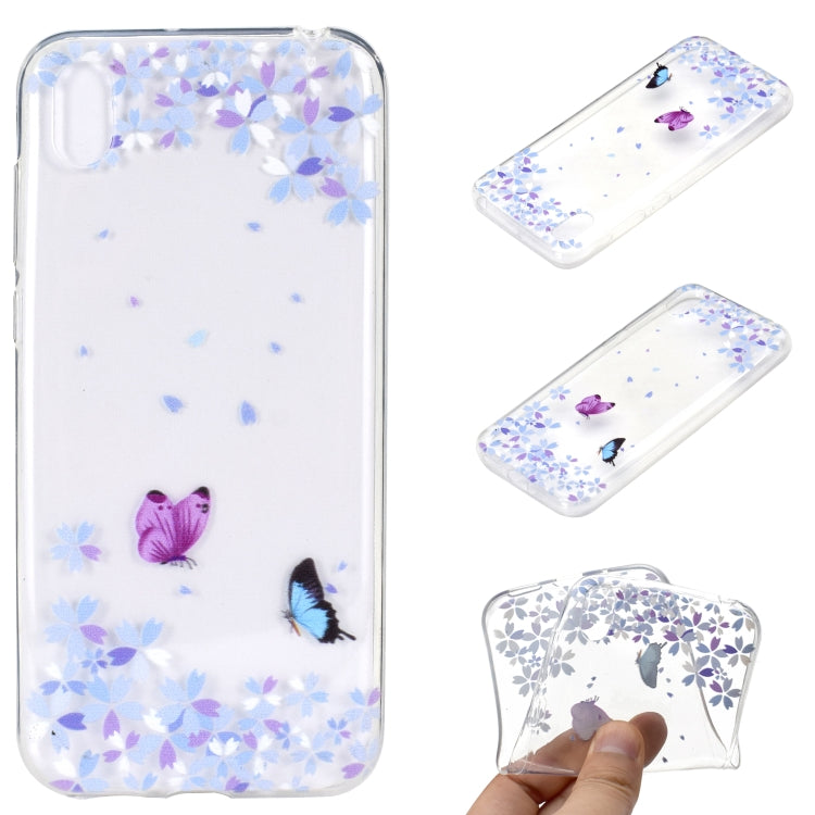Stylish and Beautiful Pattern TPU Drop Protection Case for Huawei Y5 2019