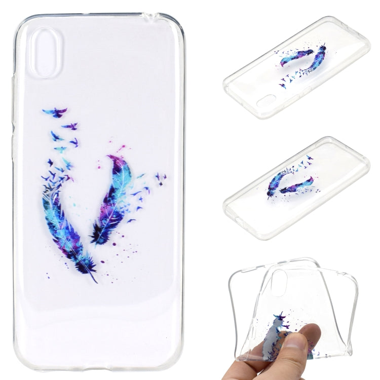 Stylish and Beautiful Pattern TPU Drop Protection Case for Huawei Y5 2019
