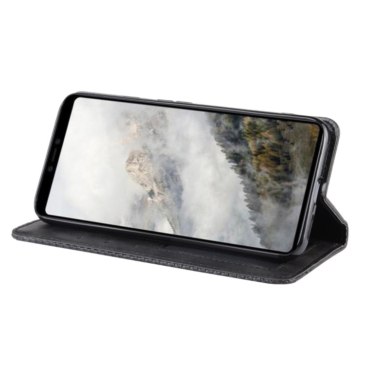 Magnetic Buckle Retro Crazy Horse Texture Horizontal Flip Leather Case for Google Pixel 4xl, with Holder & Card Slots & Photo Frame