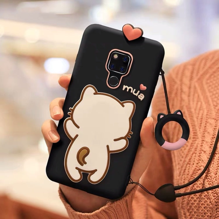 Little White Cat Full Package Anti Falling Silicone Sleeve for Huawei Mate 20