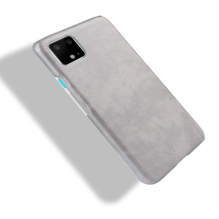 Shockproof Litchi Texture PC + PU Case For Google Pixel 4