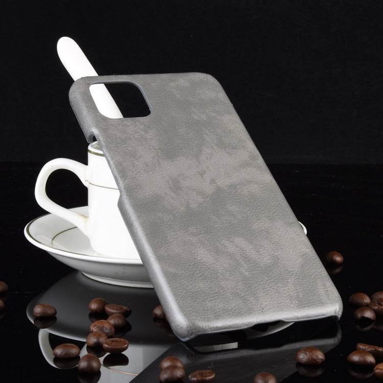 Shockproof Litchi Texture PC + PU Case For Google Pixel 4