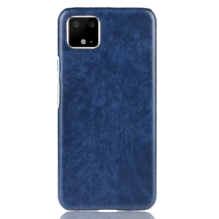 Shockproof Litchi Texture PC + PU Case For Google Pixel 4