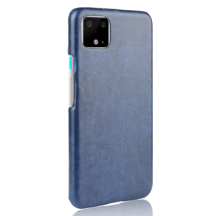 Shockproof Litchi Texture PC + PU Case For Google Pixel 4