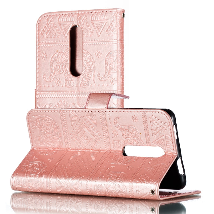 Elephant Embossing Pattern Horizontal Flip Leather Case for Xiaomi Redmi K20 & K20 Pro, with Holder & Card Slots & Wallet & Lanyard