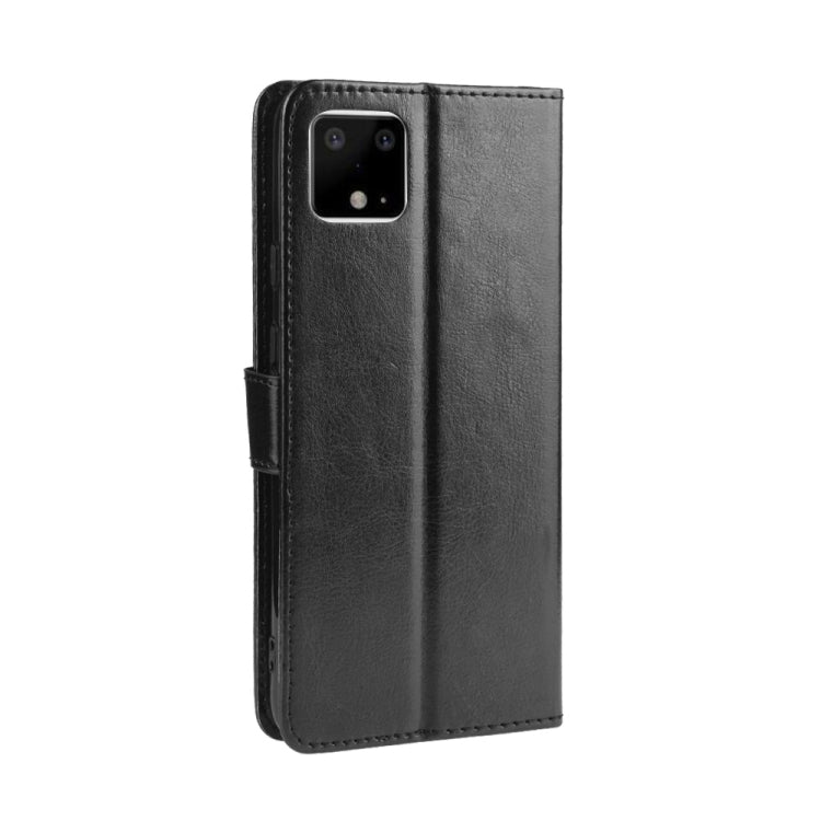 Retro Crazy Horse Texture Horizontal Flip Leather Case for Google Pixel 4XL, with Holder & Card Slots & Photo Frame