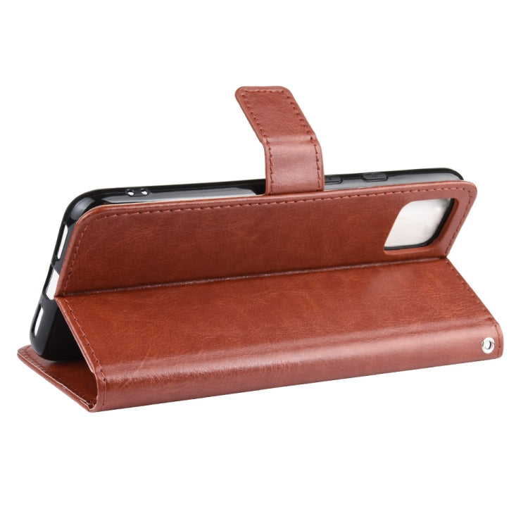 Retro Crazy Horse Texture Horizontal Flip Leather Case for Google Pixel 4XL, with Holder & Card Slots & Photo Frame