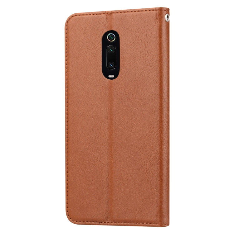 Knead Skin Texture Horizontal Flip Leather Case for Xiaomi Redmi K20/K20 Pro /Xiaomi 9T/ Xiaomi 9T Pro, with Photo Frame & Holder & Card Slots & Wallet