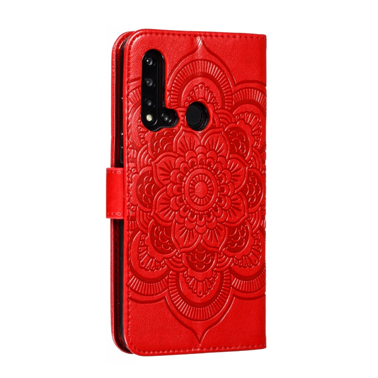 Mandala Embossing Pattern Horizontal Flip Leather Case for Huawei P20 Lite(2019) , with Holder & Card Slots & Wallet & Photo Frame & Lanyard