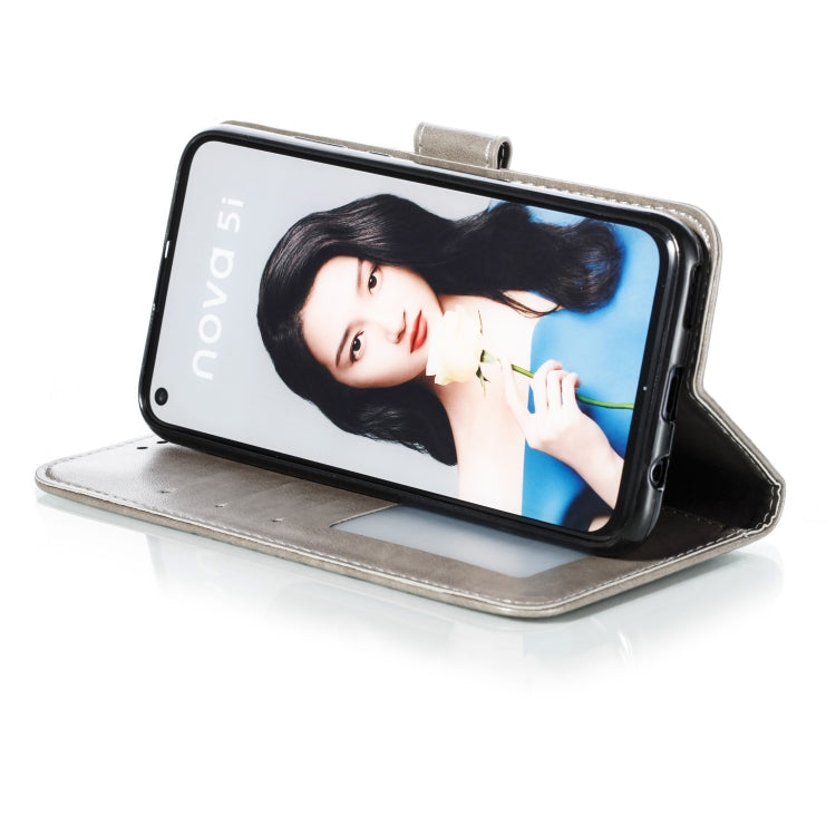 Mandala Embossing Pattern Horizontal Flip Leather Case for Huawei P20 Lite(2019) , with Holder & Card Slots & Wallet & Photo Frame & Lanyard