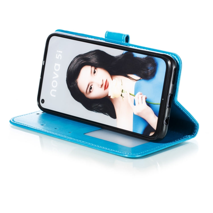 Mandala Embossing Pattern Horizontal Flip Leather Case for Huawei P20 Lite(2019) , with Holder & Card Slots & Wallet & Photo Frame & Lanyard