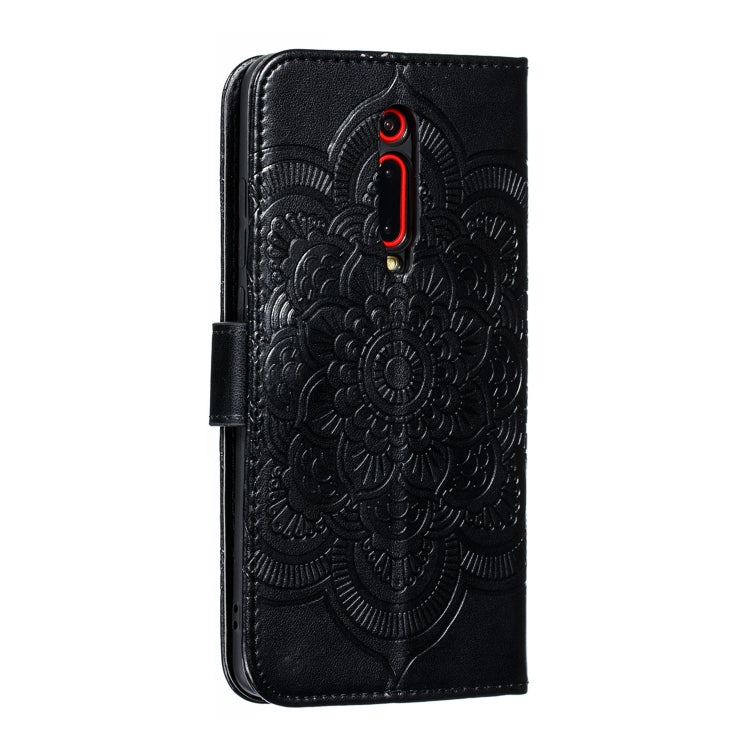 Mandala Embossing Pattern Horizontal Flip Leather Case for Xiaomi Redmi K20 & K20Pro & Mi9 T & Mi9 T Pro, with Holder & Card Slots & Wallet & Photo Frame & Lanyard