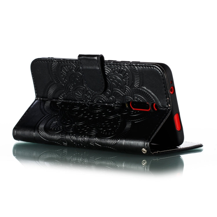 Mandala Embossing Pattern Horizontal Flip Leather Case for Xiaomi Redmi K20 & K20Pro & Mi9 T & Mi9 T Pro, with Holder & Card Slots & Wallet & Photo Frame & Lanyard