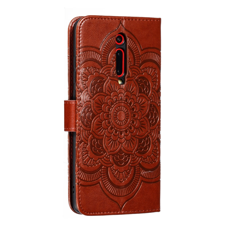 Mandala Embossing Pattern Horizontal Flip Leather Case for Xiaomi Redmi K20 & K20Pro & Mi9 T & Mi9 T Pro, with Holder & Card Slots & Wallet & Photo Frame & Lanyard