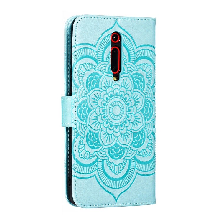 Mandala Embossing Pattern Horizontal Flip Leather Case for Xiaomi Redmi K20 & K20Pro & Mi9 T & Mi9 T Pro, with Holder & Card Slots & Wallet & Photo Frame & Lanyard