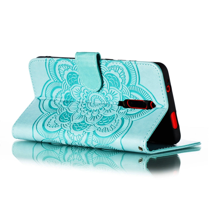 Mandala Embossing Pattern Horizontal Flip Leather Case for Xiaomi Redmi K20 & K20Pro & Mi9 T & Mi9 T Pro, with Holder & Card Slots & Wallet & Photo Frame & Lanyard