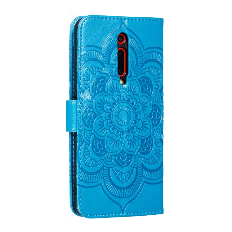 Mandala Embossing Pattern Horizontal Flip Leather Case for Xiaomi Redmi K20 & K20Pro & Mi9 T & Mi9 T Pro, with Holder & Card Slots & Wallet & Photo Frame & Lanyard