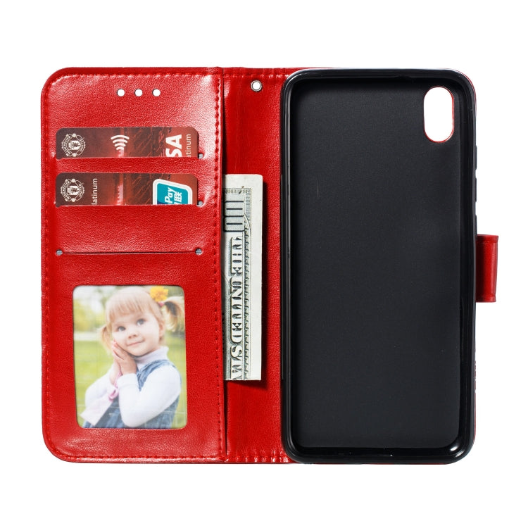 Mandala Embossing Pattern Horizontal Flip Leather Case for Xiaomi Redmi 7A, with Holder & Card Slots & Wallet & Photo Frame & Lanyard