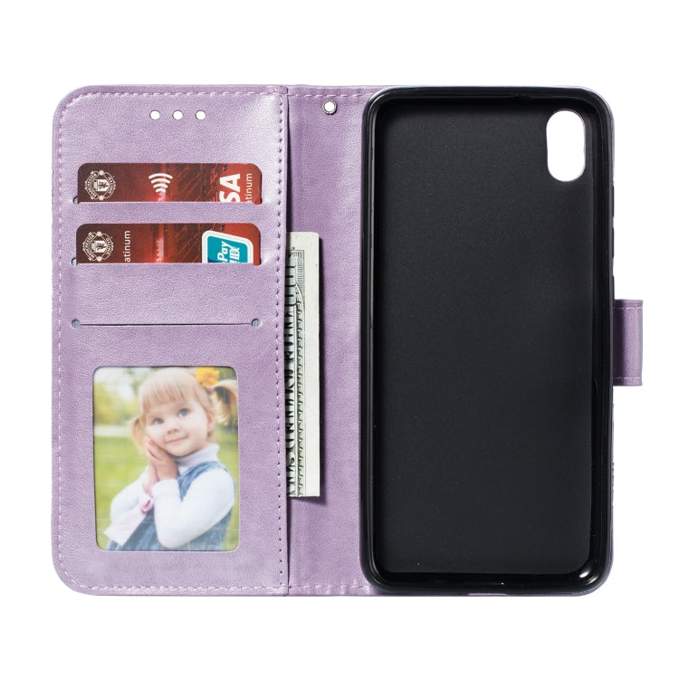 Mandala Embossing Pattern Horizontal Flip Leather Case for Xiaomi Redmi 7A, with Holder & Card Slots & Wallet & Photo Frame & Lanyard