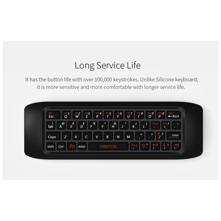 KB-91S 2.4GHz Keyboard Fly Mouse Rechargeable Remote Control for Android TV BOX PC Tablet