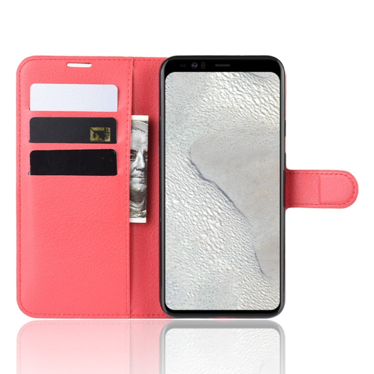 Litchi Texture Horizontal Flip Leather Case for Google Pixel 4, with Wallet & Holder & Card Slots