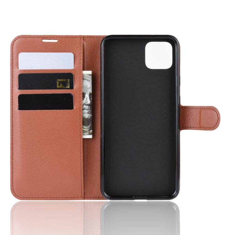Litchi Texture Horizontal Flip Leather Case for Google Pixel 4, with Wallet & Holder & Card Slots