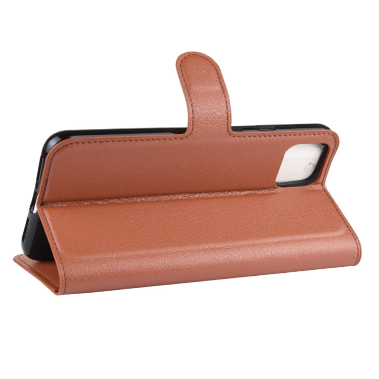 Litchi Texture Horizontal Flip Leather Case for Google Pixel 4, with Wallet & Holder & Card Slots