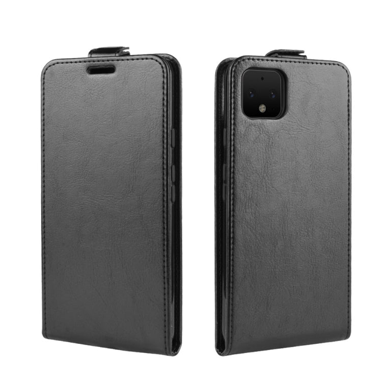 Crazy Horse Vertical Flip Leather Protective Case for Google Pixel 4