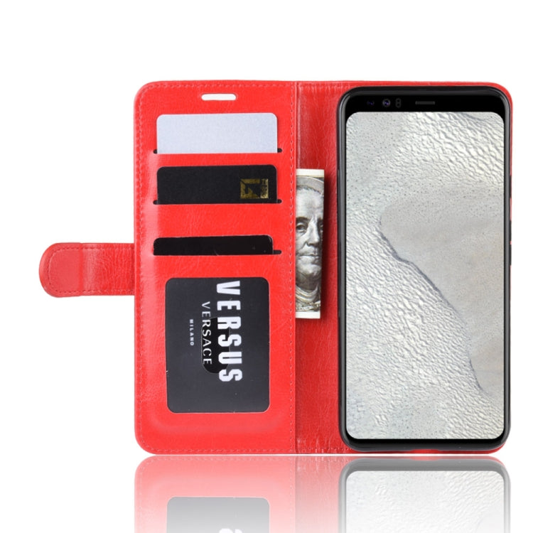 R64 Texture Single Fold Horizontal Flip Leather Case for Google Pixel 4, with Holder & Card Slots & Wallet