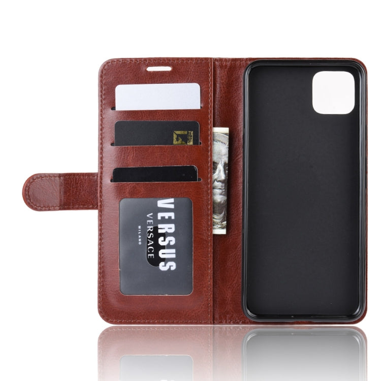 R64 Texture Single Fold Horizontal Flip Leather Case for Pixel 4 XL, with Holder & Card Slots & Wallet