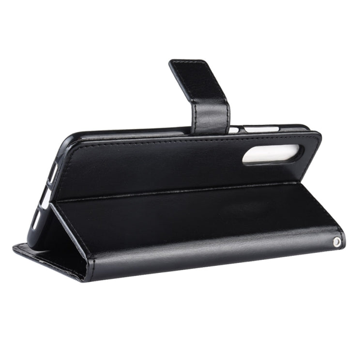 Retro Crazy Horse Texture Horizontal Flip Leather Case for Xiaomi Mi CC 9 / Xiaomi Mi CC 9 mt Meitu Edition , with Holder & Card Slots & Photo Frame