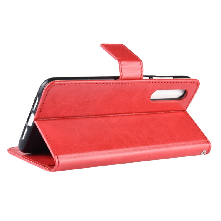 Retro Crazy Horse Texture Horizontal Flip Leather Case for Xiaomi Mi CC 9 / Xiaomi Mi CC 9 mt Meitu Edition , with Holder & Card Slots & Photo Frame