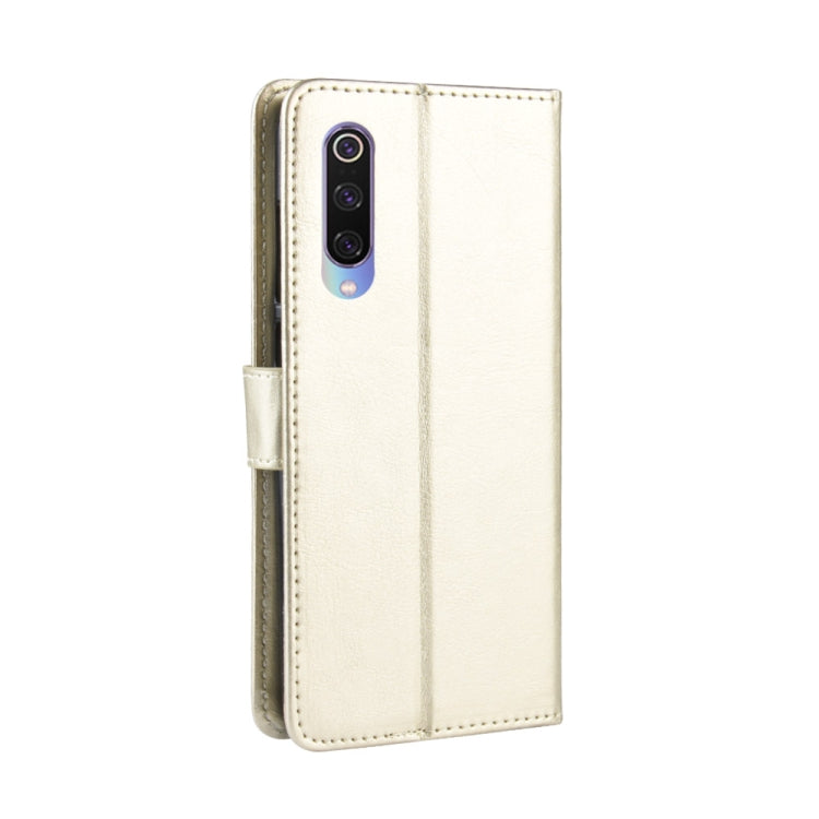 Retro Crazy Horse Texture Horizontal Flip Leather Case for Xiaomi Mi CC 9 / Xiaomi Mi CC 9 mt Meitu Edition , with Holder & Card Slots & Photo Frame