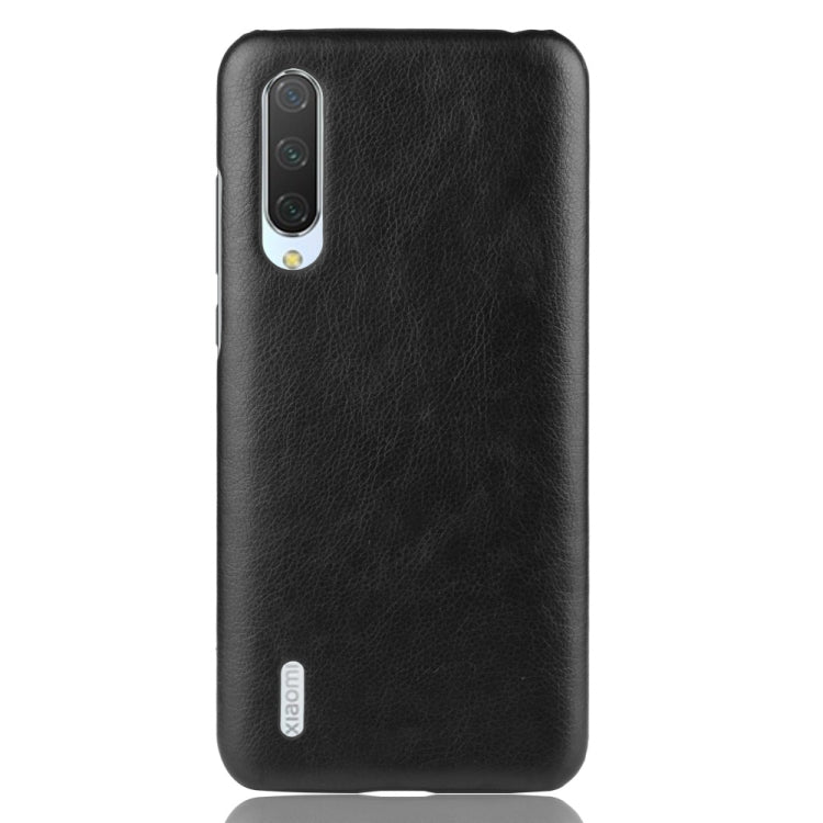 Shockproof Litchi Texture PC + PU Case For Xiaomi Mi CC9/Xiaomi Mi CC9mt Meitu Edition