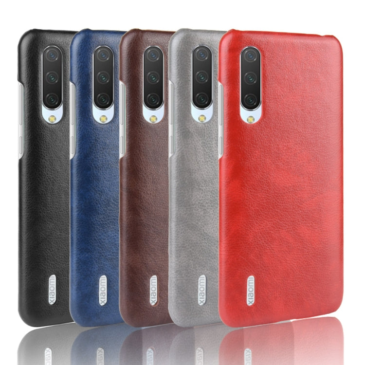 Shockproof Litchi Texture PC + PU Case For Xiaomi Mi CC9/Xiaomi Mi CC9mt Meitu Edition
