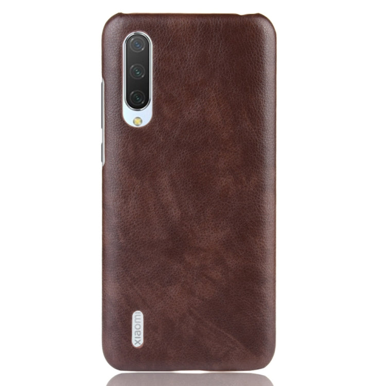 Shockproof Litchi Texture PC + PU Case For Xiaomi Mi CC9/Xiaomi Mi CC9mt Meitu Edition