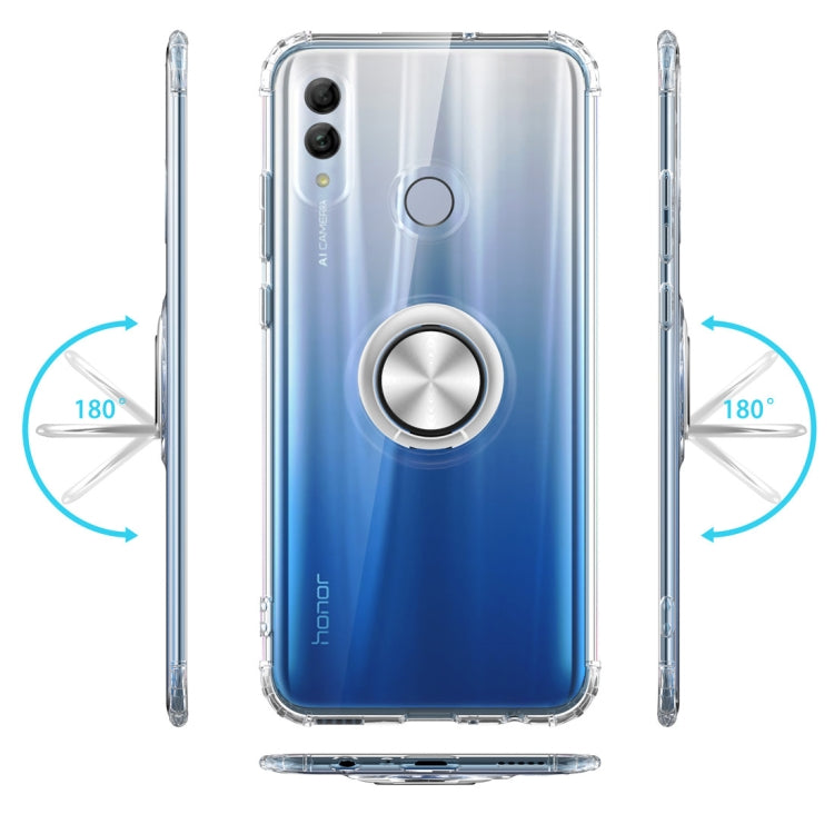 Ultra-thin TPU Protective Case for Huawei Honor 10 Lite / P Smart 2019 , with 360 Degree Rotation Holder