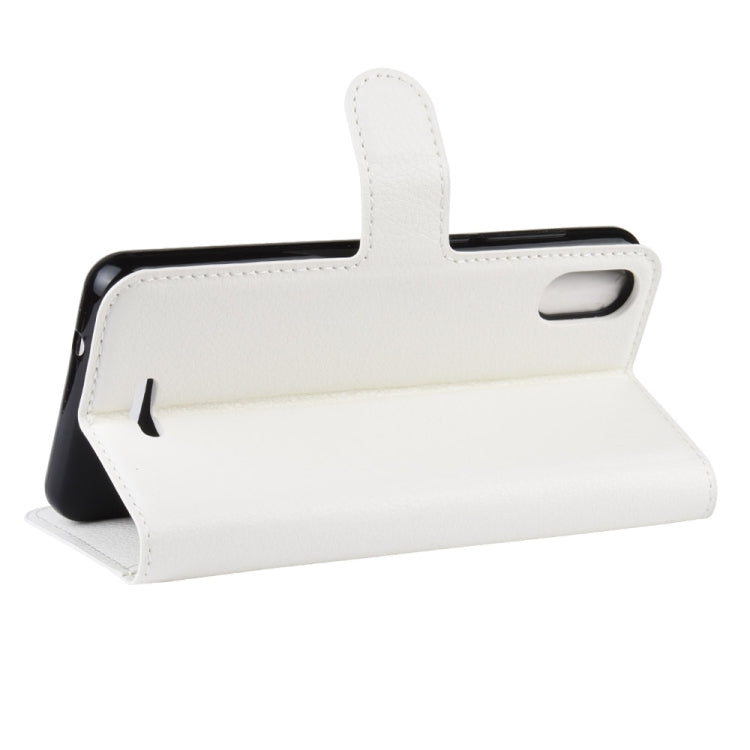 Litchi Texture Horizontal Flip Leather Case for WIKO Y80, with Wallet & Holder & Card Slots